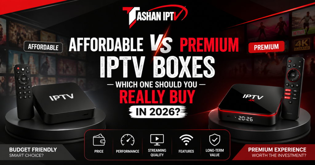 Affordable vs Premium IPTV Boxes