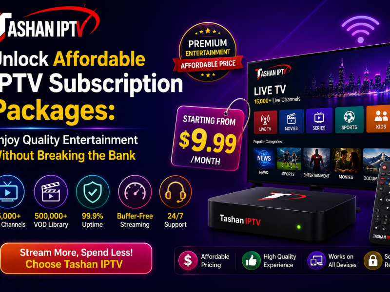 IPTV subscription Plan
