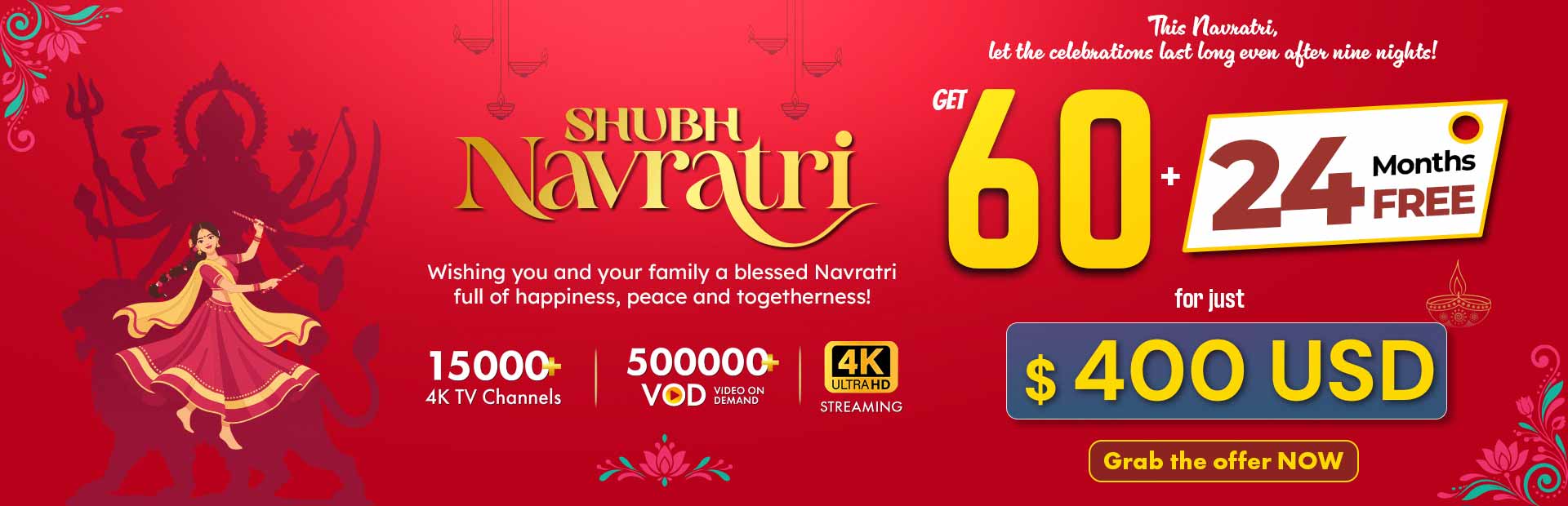 Navratri IPTV Sale