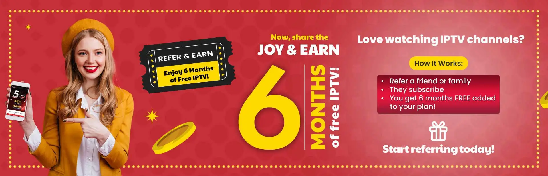 Refer and Earn Banner